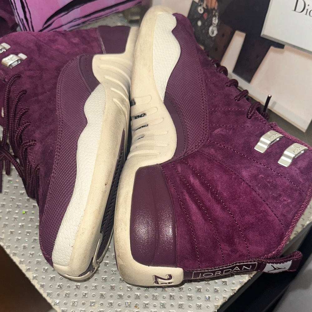 Air Jordan 12 Retro "Bordeaux" EUC - Picture 8 of 13